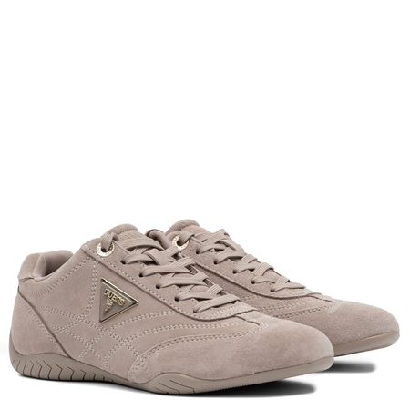Guess Suede Low-Profile Sneakers Lace-Up Beige FLPGABSUE12 SAND