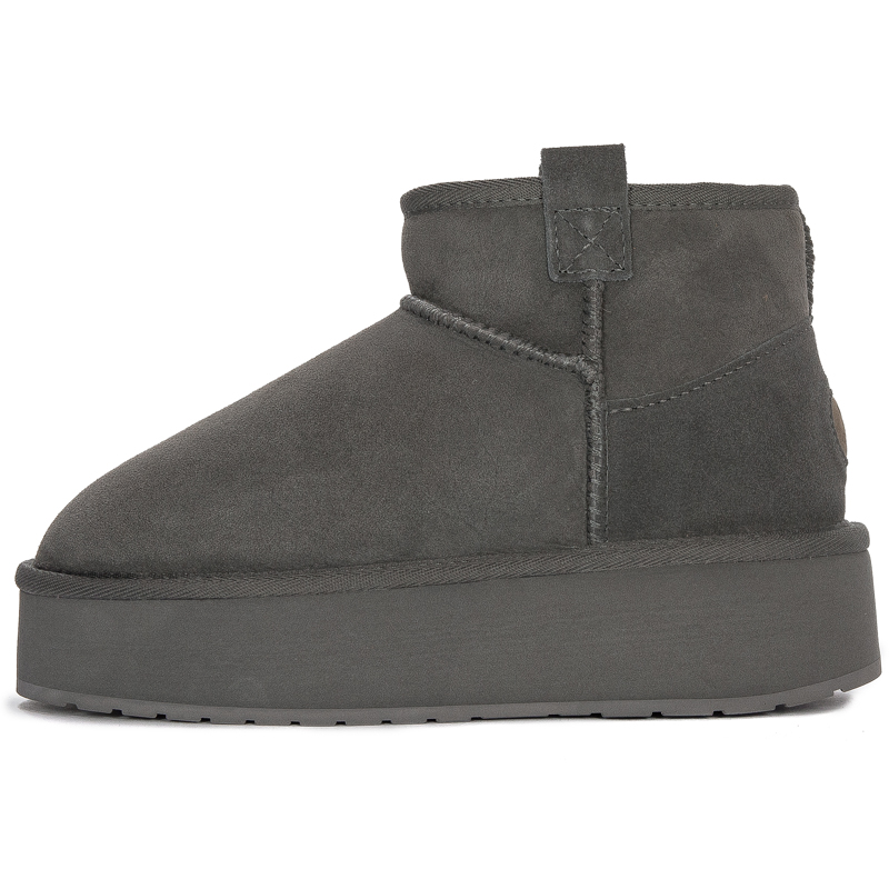 EMU Australia Foy Flatform Micro Charcoal W13073 CHARCOAL