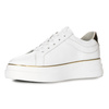 Artiker White-Gold Women's Sneakers