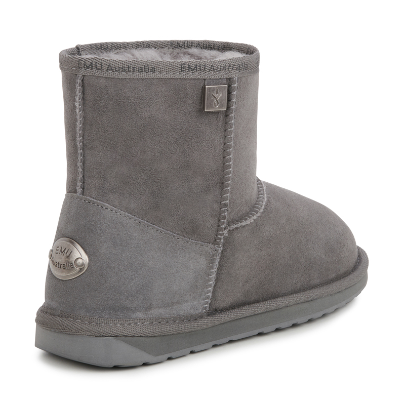 EMU Australia Platinum Stinger Slim Mini Charcoal WP20003 Charcoal
