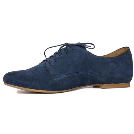 Maciejka 04929-17-00-5 Navy Flat Shoes
