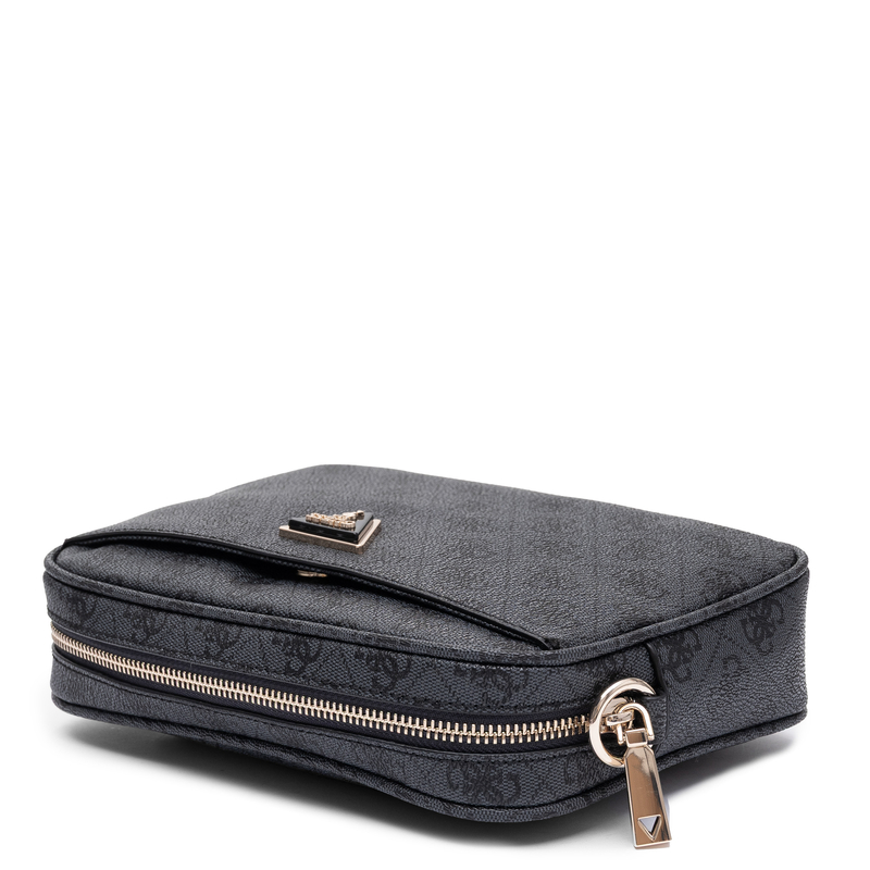 Guess Meridian Torebka Listonoszka Monogram Czarna HWSG6974140-BLACK