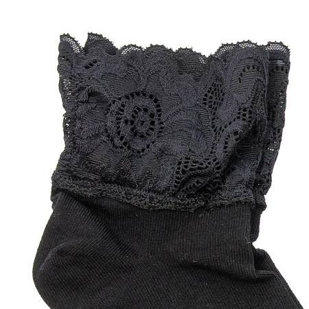 A set of Milena exclusive socks, lace, bow, pendant Heart