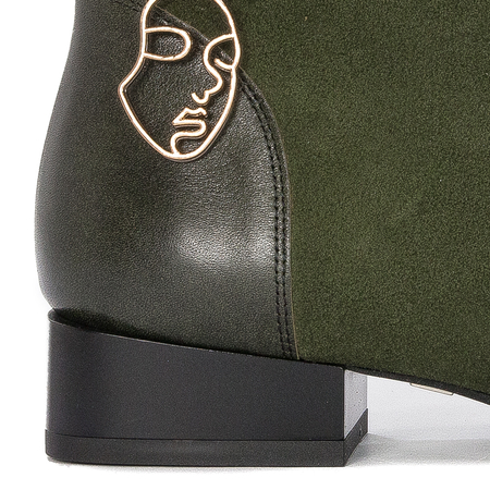 Maciejka 5743A-09/00-7 Black Leather Boots