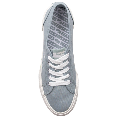 Trampki tenisówki damskie Pepe Jeans Brandy W Basic Pacific Blue