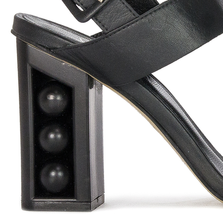 Venezia Esti Black Sandals