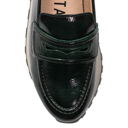 Hispanitas HI233012-C033 Greesn Women's Loafers