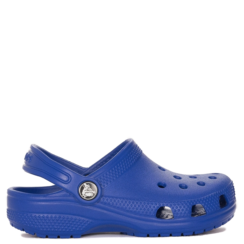 Crocs Klapki dziecięce Classic Clog Blue Bolt niebieskie