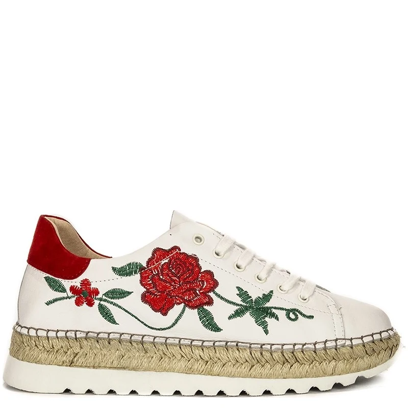 Inofio FAB27-01-00-0 White Flat Shoes