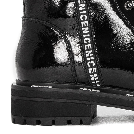 Boots Artiker, leather, insulated Black