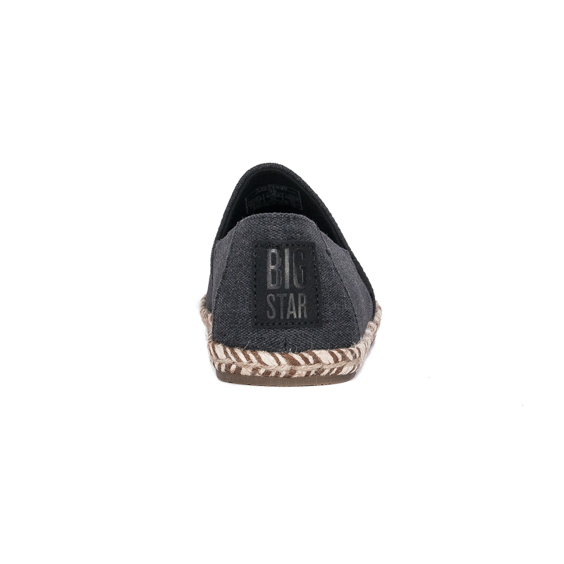 Big Star Espadryle damskie Black Czarne