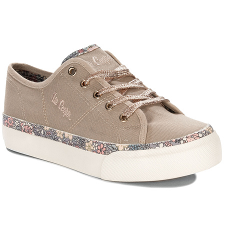 Lee Cooper Women's Khaki Sneakers