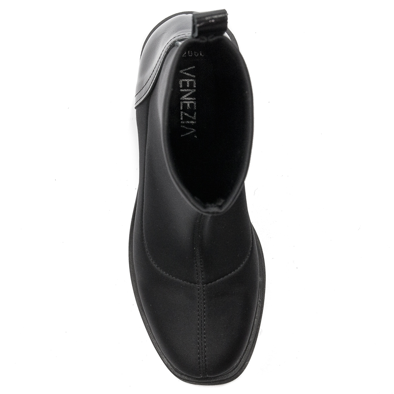 Venezia ROV women's boots in leather Black 