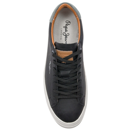 Pepe Jeans Sneakersy męskie Yogi Original Black czarne