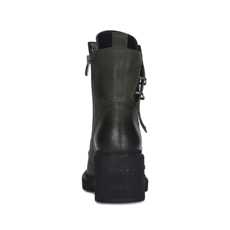 Boccato Women's Khaki Leather Boots