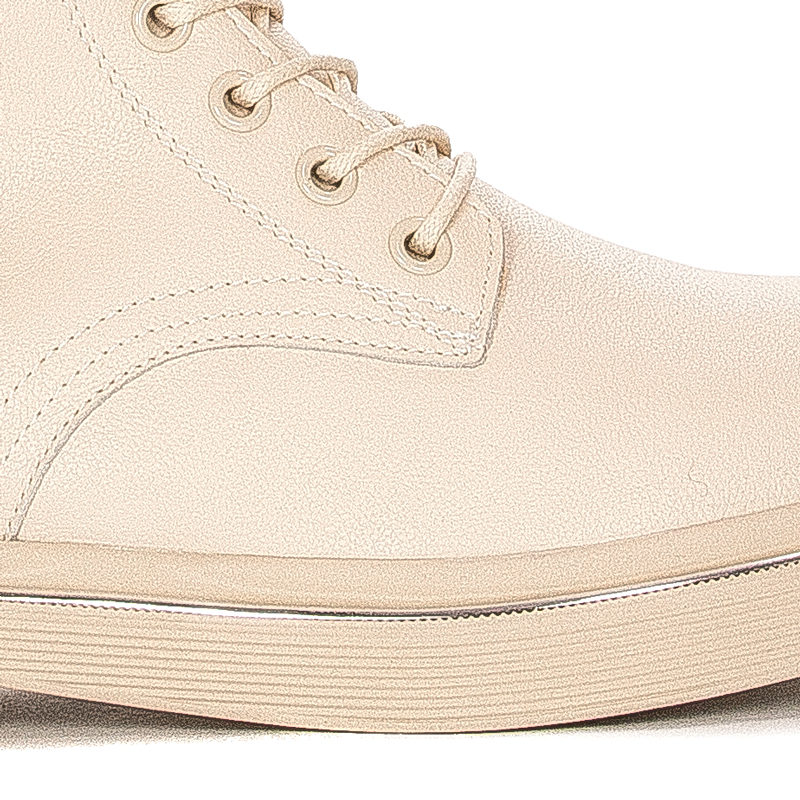 GOE Women's leather boots Beige