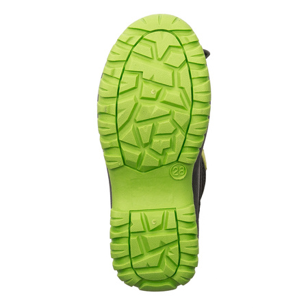 Lee Cooper Śniegowce buty zimowe dziecięce chłopięce Black czarne