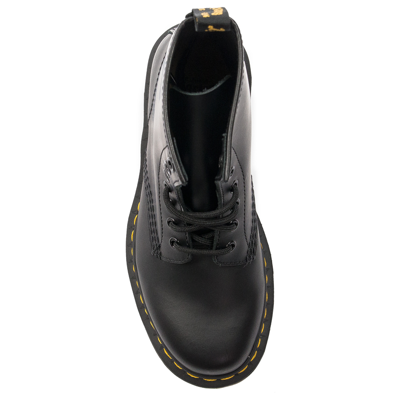 Dr. Martens Botki glany damskie skórzane 1460 Black czarne