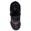 Geox Girls' Snow Boots Black/Fuchsia