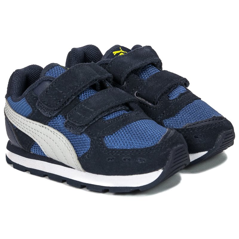 Puma Vista V Infants 369541 09 Navy Sneakers 