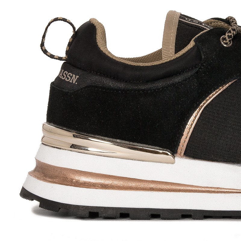 U.S.Polo Assn. Women's Sneakres Black and Beige