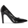 Bioeco by Arka Women's leather black pumps shoes