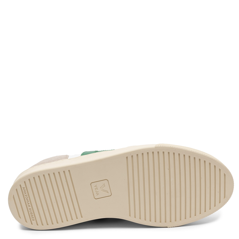 Veja Women's Leather Sneakers White Emeraude Almond