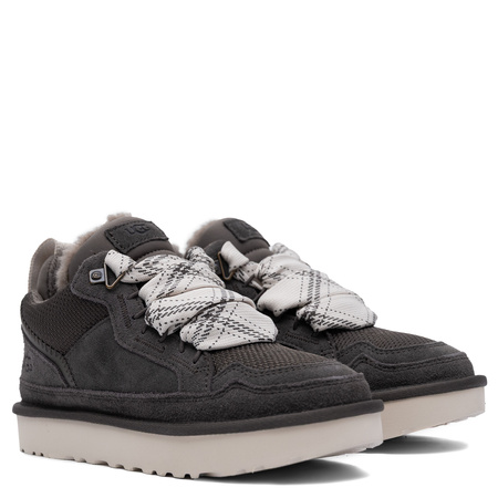 UGG Sneakersy Damskie Ocieplane Na Platformie W Lowmel Denese Smoke 1144032-DNSS