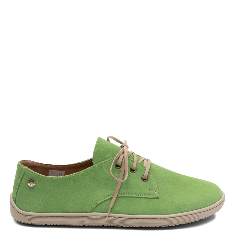 Maciejka Suede Lace-Up Sports Shoes Green 06900-09/00-1
