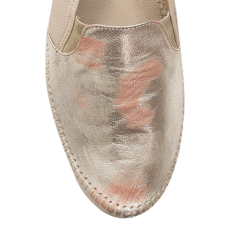 Maciejka Beige & Gold Low Shoes