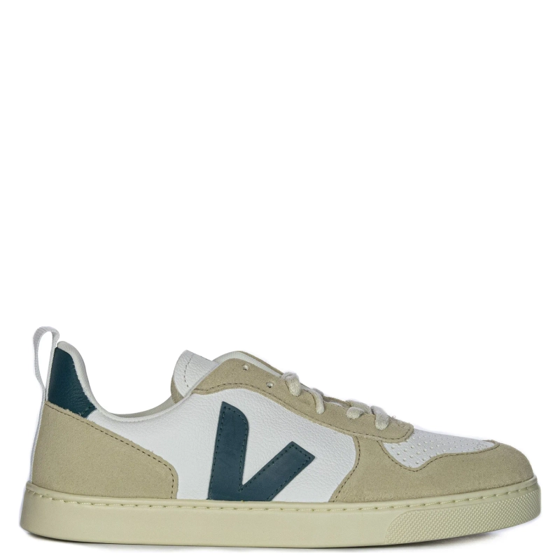 Veja Women's Leather White Brittany Almond Sneakers