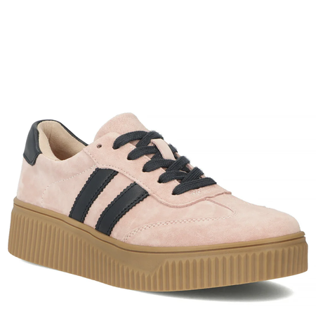 Filippo Suede Platform Sneakers Pink DP6776-26-PI-NV