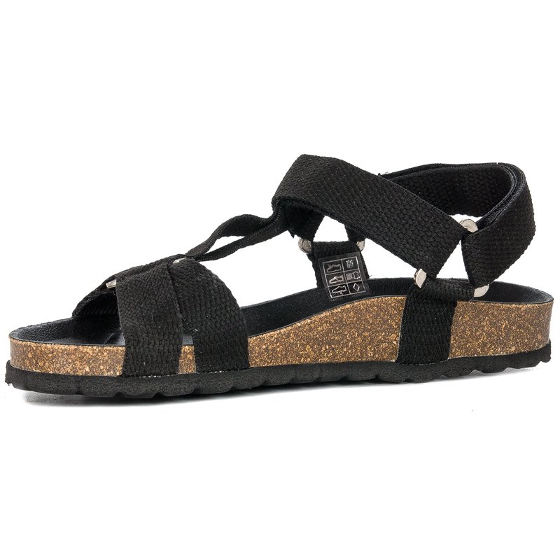 Verbenas 33 0085 0501 Remi Cinta Negro Sandals