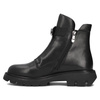 Filippo Black Leather Women's Boots