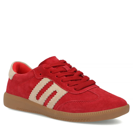 Filippo Suede Sneakers Red DP7549-26-RD