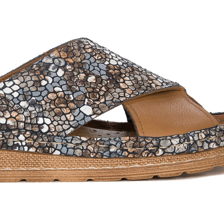 Maciejka Brown Women's Slides