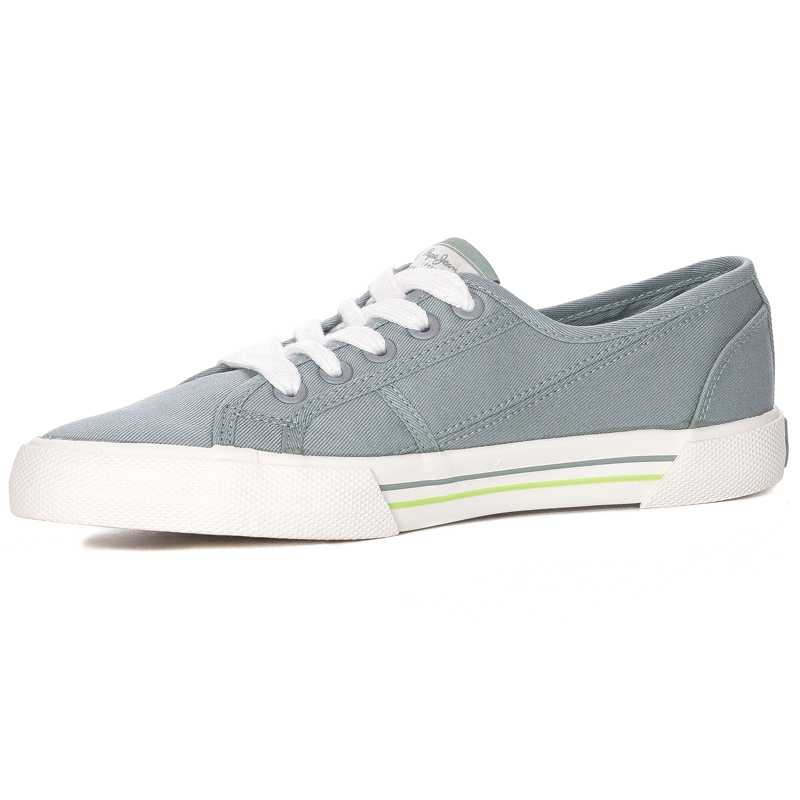 Trampki tenisówki damskie Pepe Jeans Brandy W Basic Pacific Blue