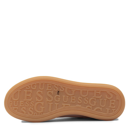 Guess Stylowe Sneakersy Platformowe Damskie Sznurowane Różowe FLPPAR-FAB12-PINK