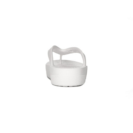 Crocs Klapki Damskie White Platform Flip Białe