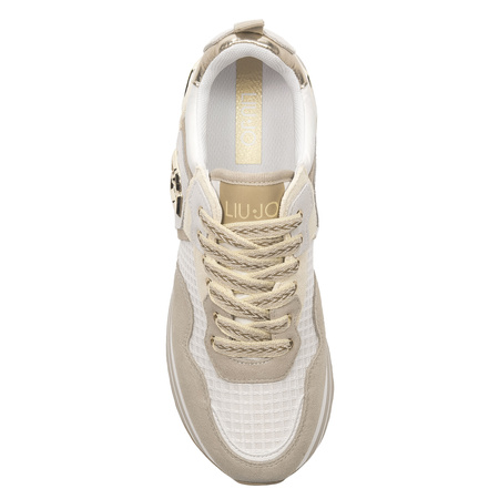 Liu Jo Women's Platform Sneakers Beige&Yellow