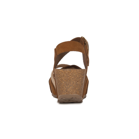 Yokono Women's Anchor Leather Sandals Bari Ser Leopardo