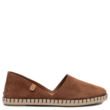 Verbenas Carmen Suede Espadrilles Brown CARMEN-SER-MOCCHA