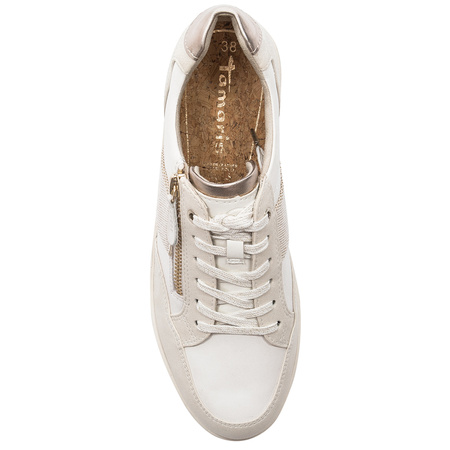 Tamaris Sneakersy damskie White Comb