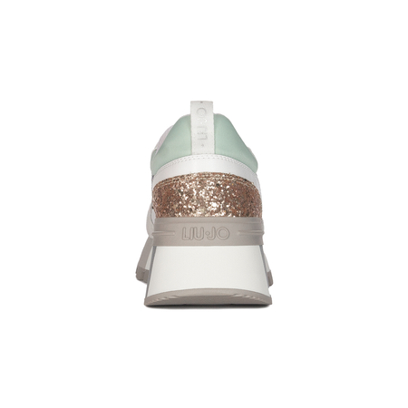 Liu Jo Women's Amazing 24 Purity Multicolor Sequins sneakers
