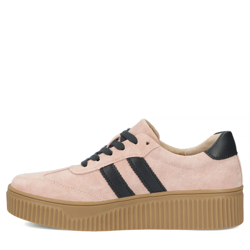 Filippo Suede Platform Sneakers Pink DP6776-26-PI-NV