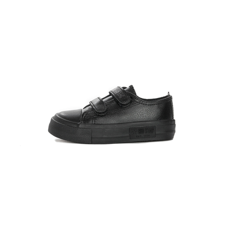 Big Star Black children's sneakers with Velcro fasteners