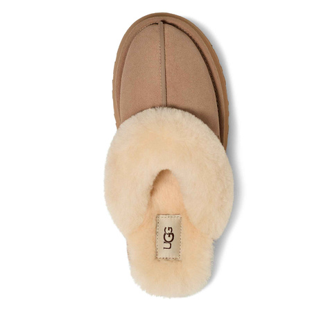 UGG Kapcie Damskie Na Platformie Disquette Sand