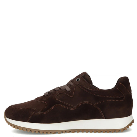 Filippo Skórzane Sneakersy Męskie Zamszowe Brązowe MP8276-26-D-BR
