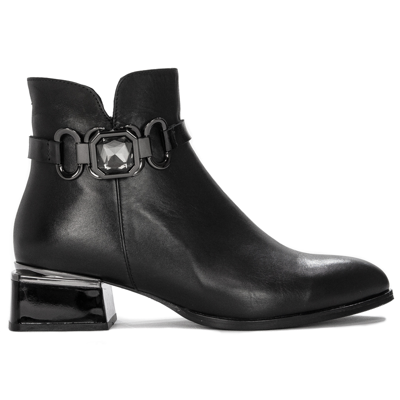 Boccato Women's Leather Boots on the Black post