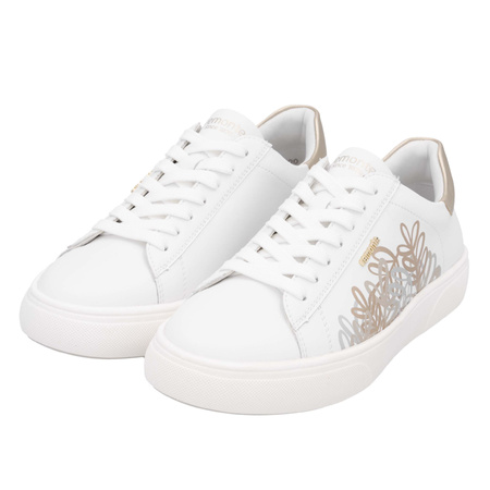 Remonte Women's Leather White Sneakers